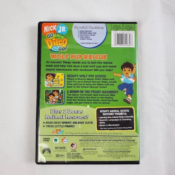 Go Diego Go: Wolf Pup Rescue DVD - Picture 3 of 3